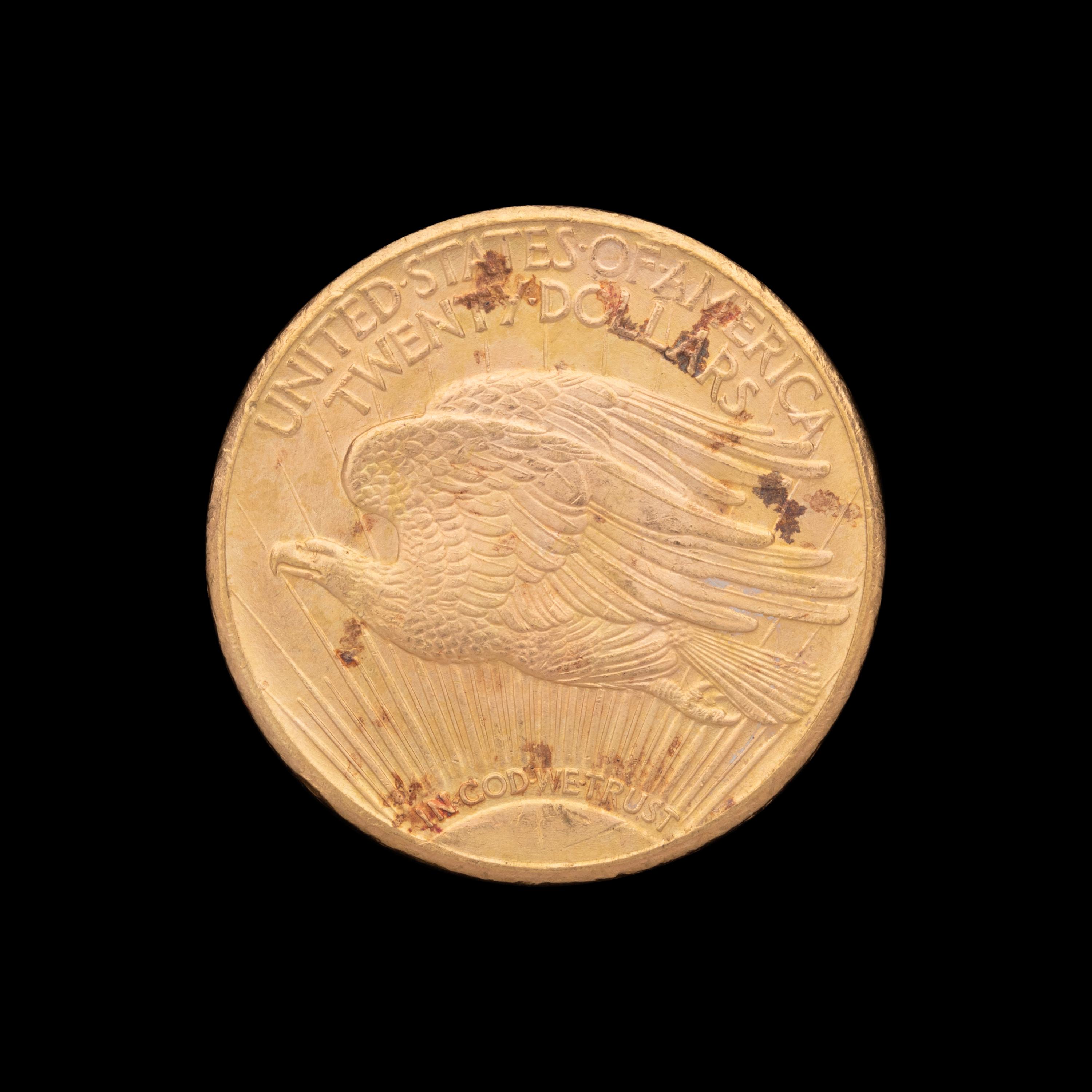 A 1925 Saint Gaudens $20 Gold Coin