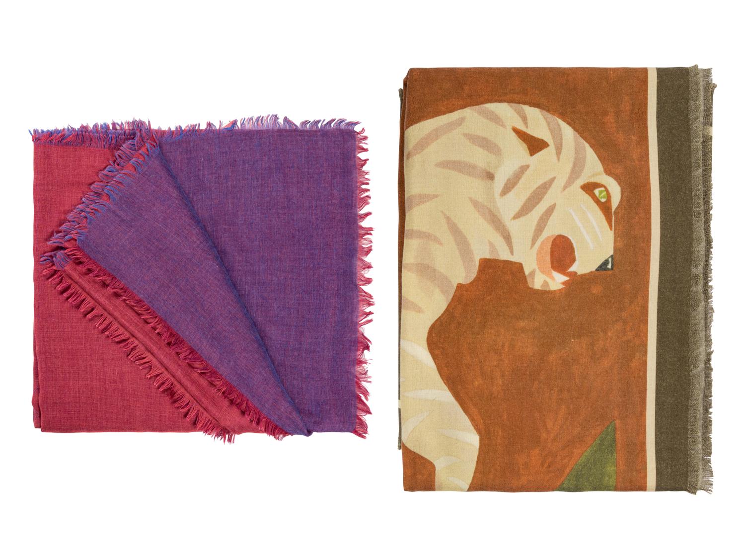 Two Wraps by Loro Piana and Bill Blass, 1990-2000s
