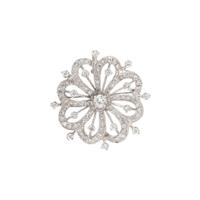 WHITE GOLD AND DIAMOND PENDANT NECKLACE