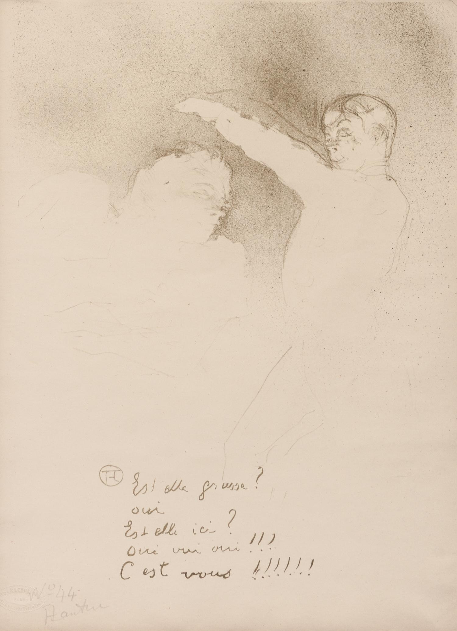 Aux Varietes: Mademoiselle Lender et Brasseur, from L'Escaramouche