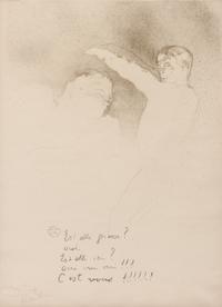 Aux Varietes: Mademoiselle Lender et Brasseur, from L'Escaramouche