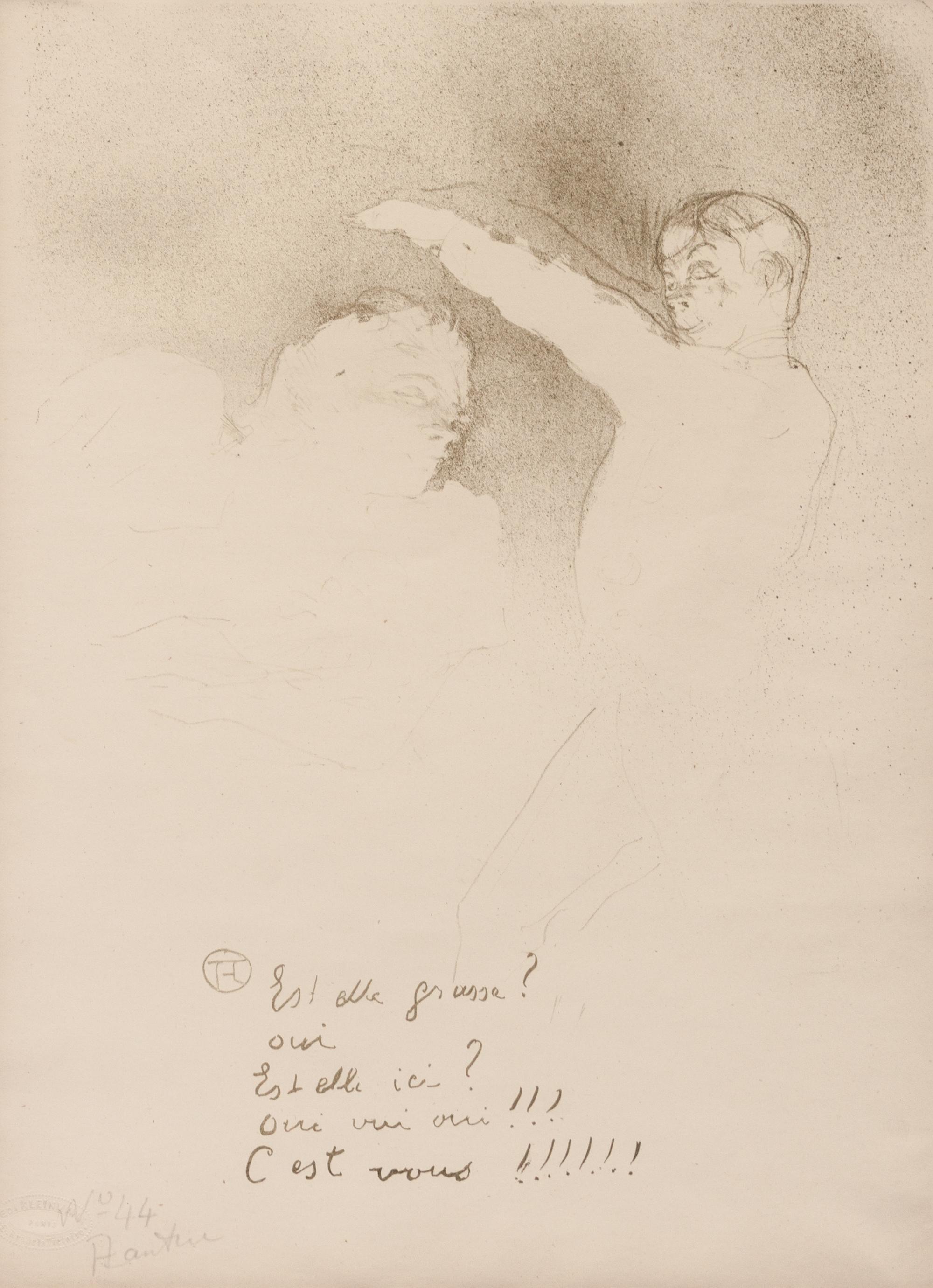 Aux Varietes: Mademoiselle Lender et Brasseur, from L'Escaramouche
