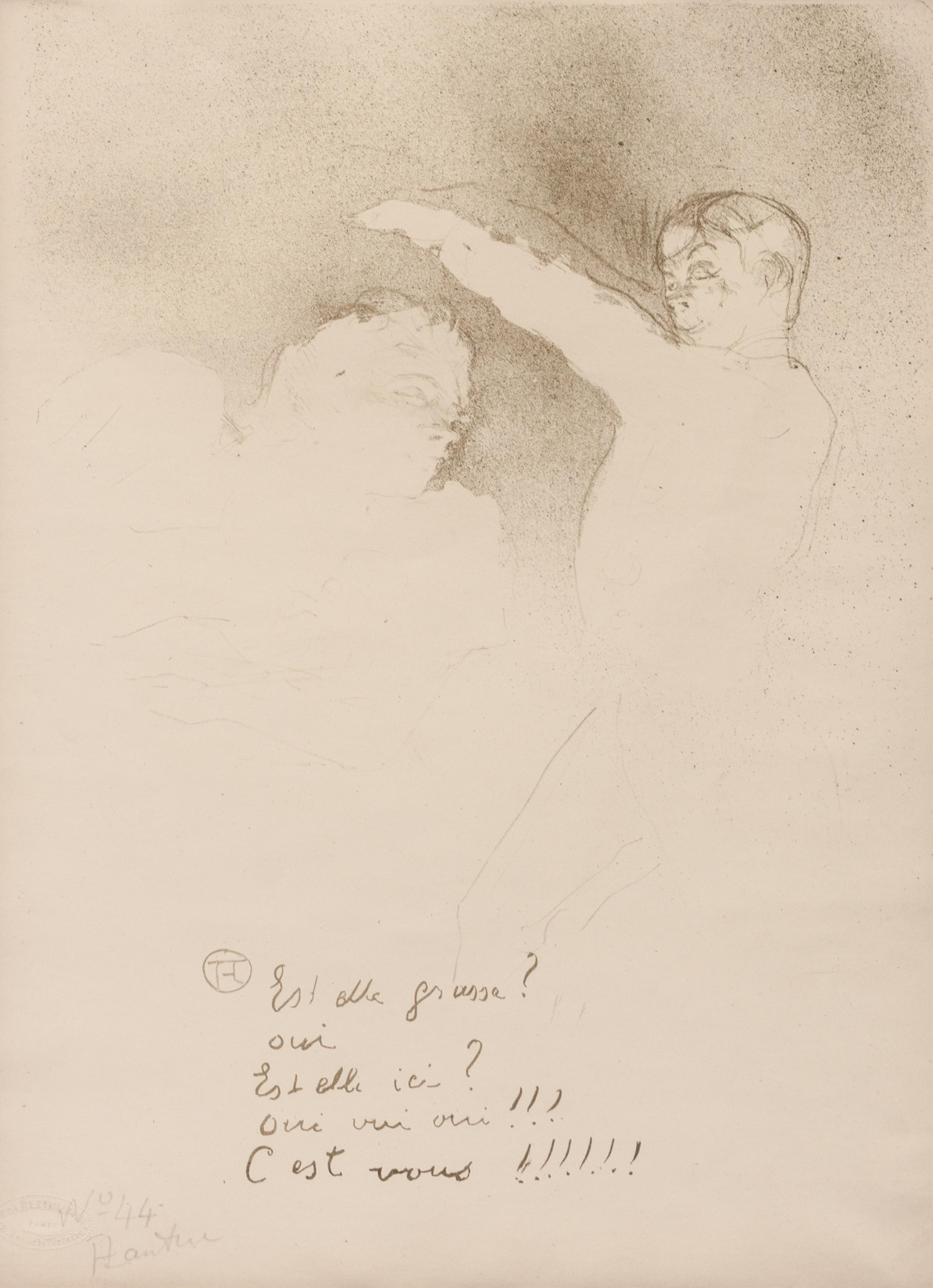 Aux Varietes: Mademoiselle Lender et Brasseur, from L'Escaramouche