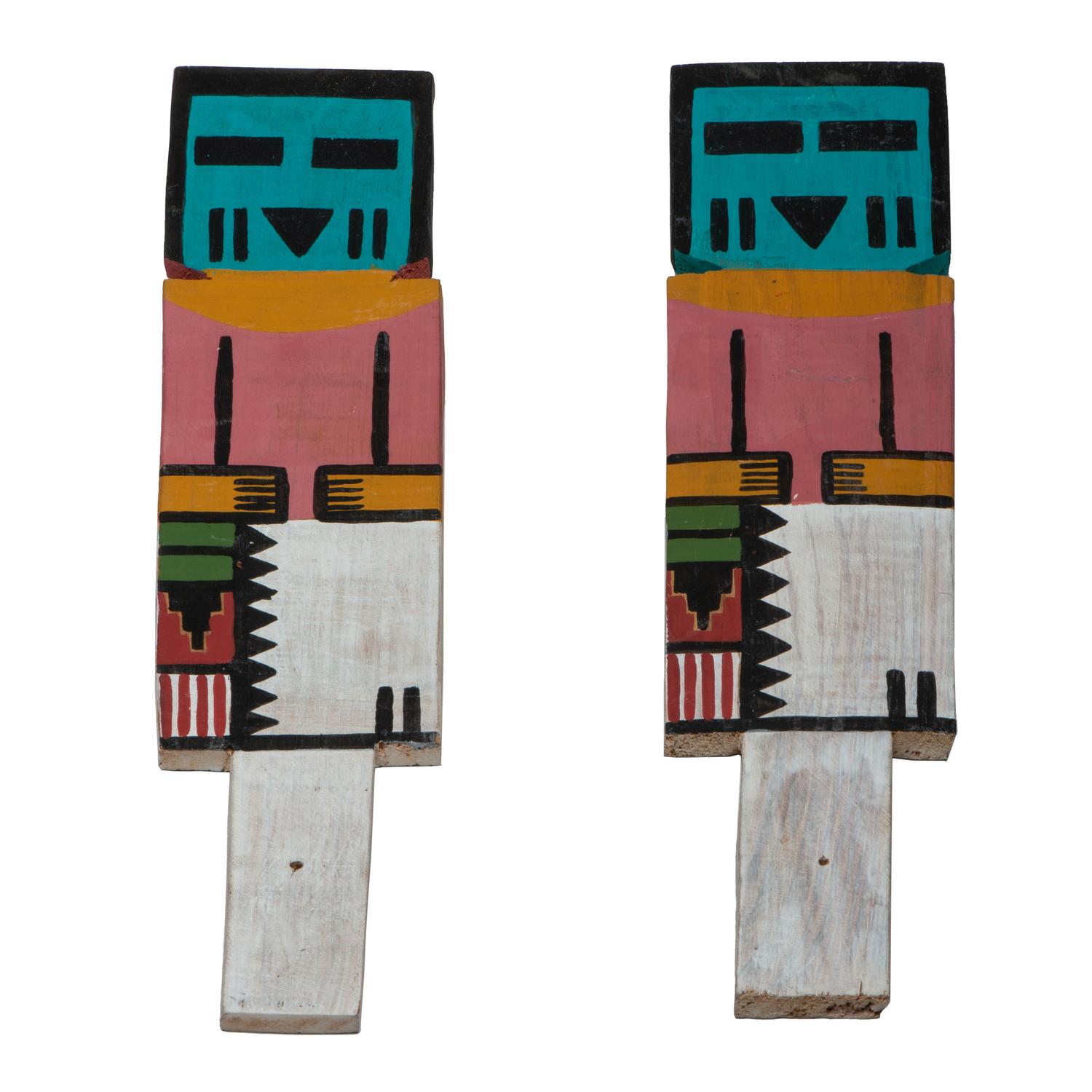 Hopi Painted Dance Wands