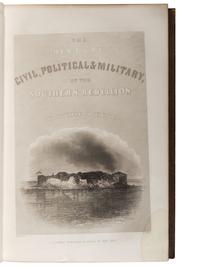 [CIVIL WAR - BOOKS]. A group of Civil War histories, including a 4 volume set by Victor, comprising: