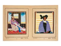 T.C. CANNON (Caddo/Kiowa, 1946-1978). Portraits of the Brave Heart People. New York: Aberbach Fine Art, 1979.