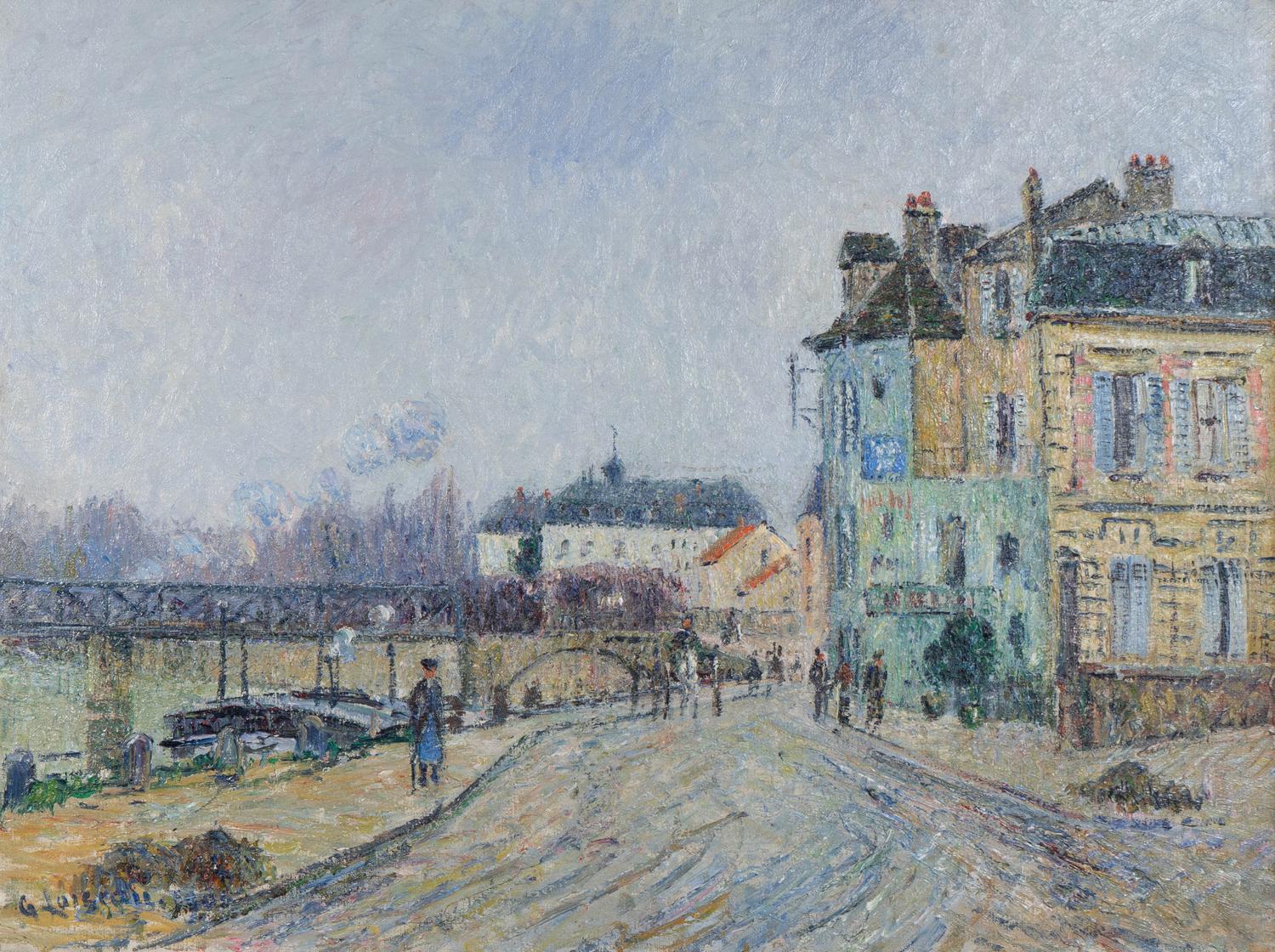Le Quai de L'Oise à Pontoise