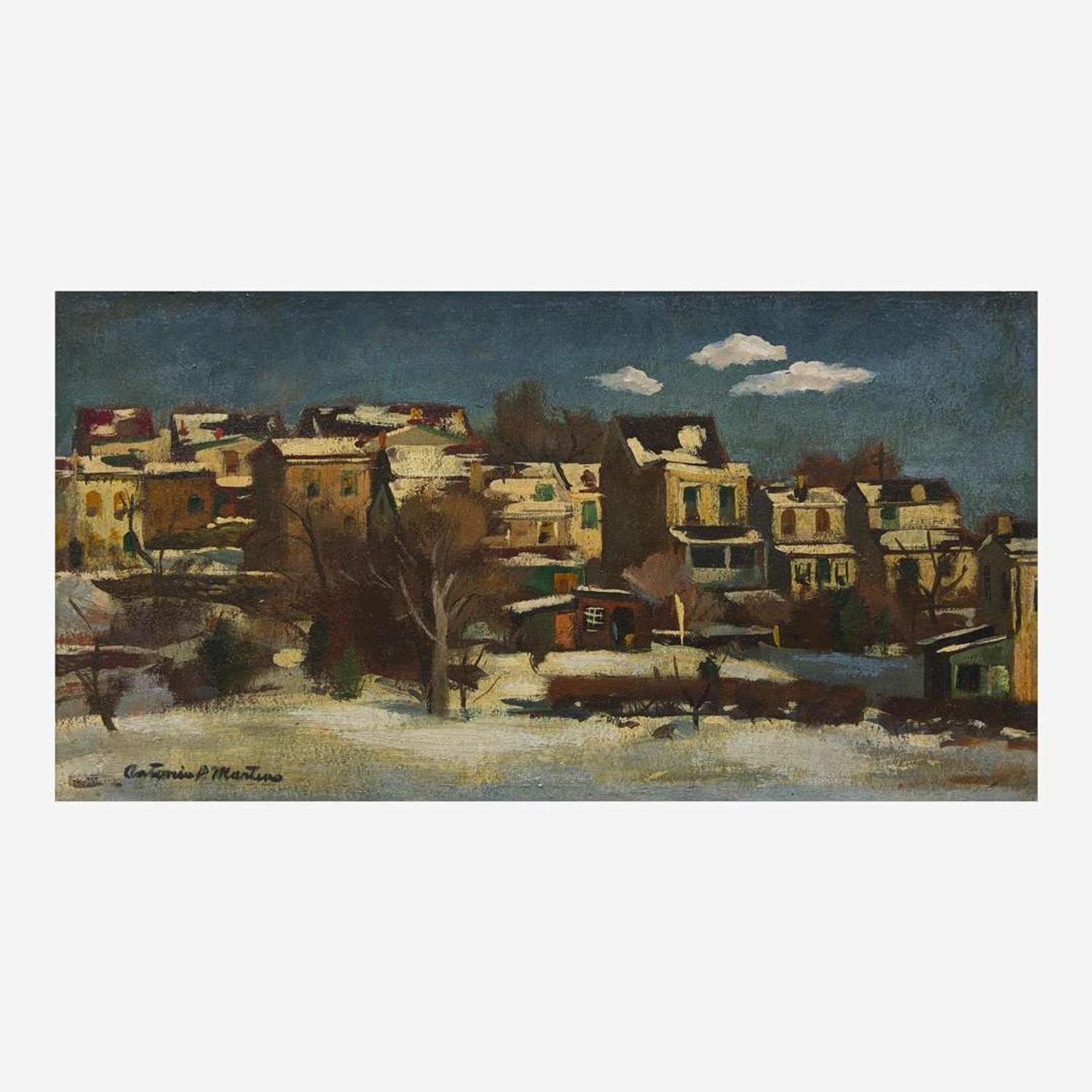 Antonio Pietro Martino (American, 1902-1989) Winter