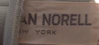 A Norman Norell Pale Green Wool Sleeveless Dress,