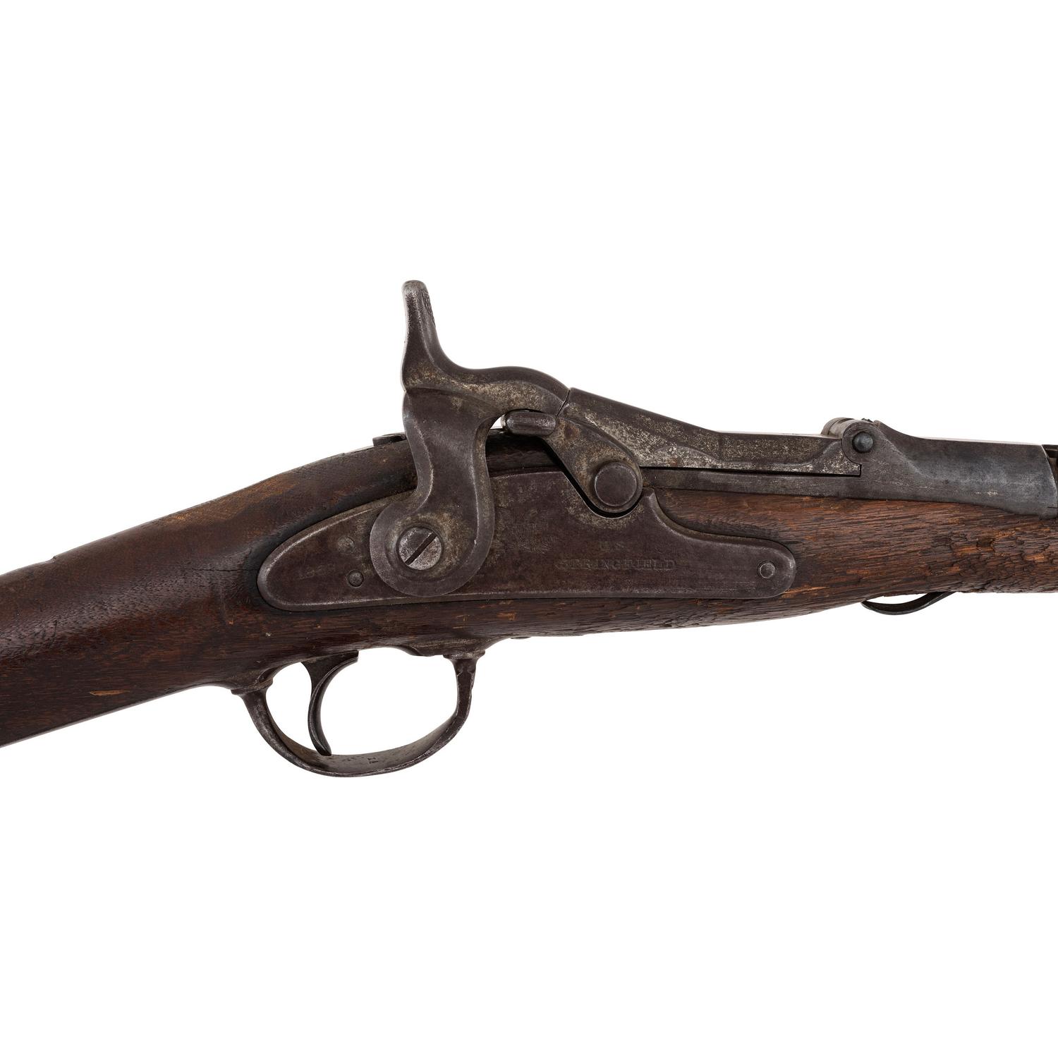 Shortened Springfield Model 1868 Rifle Purported to have Belonged to Chief Joseph