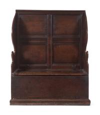 An English Oak Settle