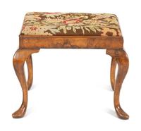 A George III Mahogany Ottoman