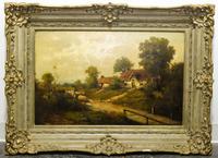 Artist Unknown, (19th/20th century), Landscape with Cottage