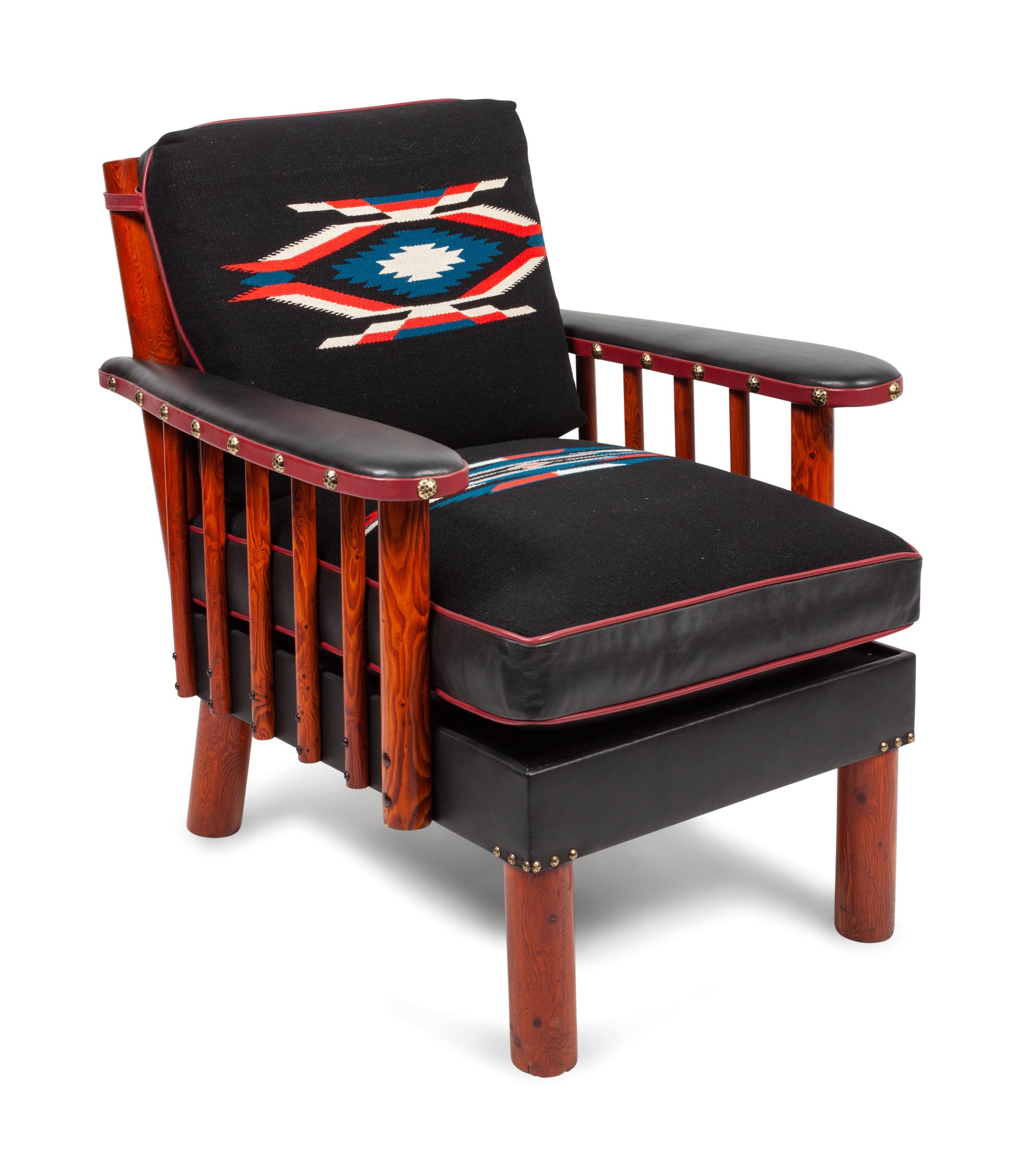 Spindle Sided Club Chair