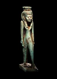 An Egyptian Faience Isis