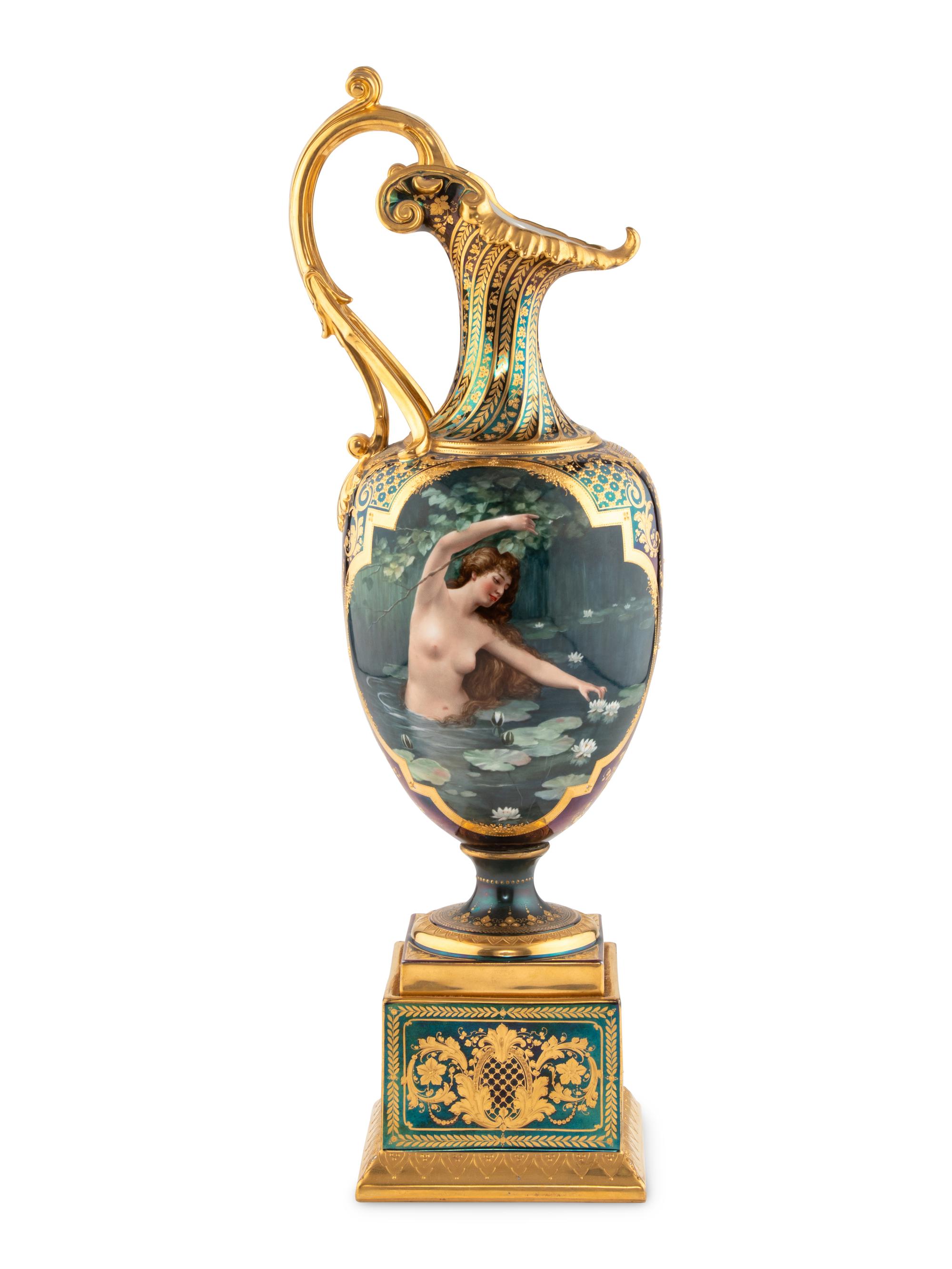 A Vienna Porcelain Ewer