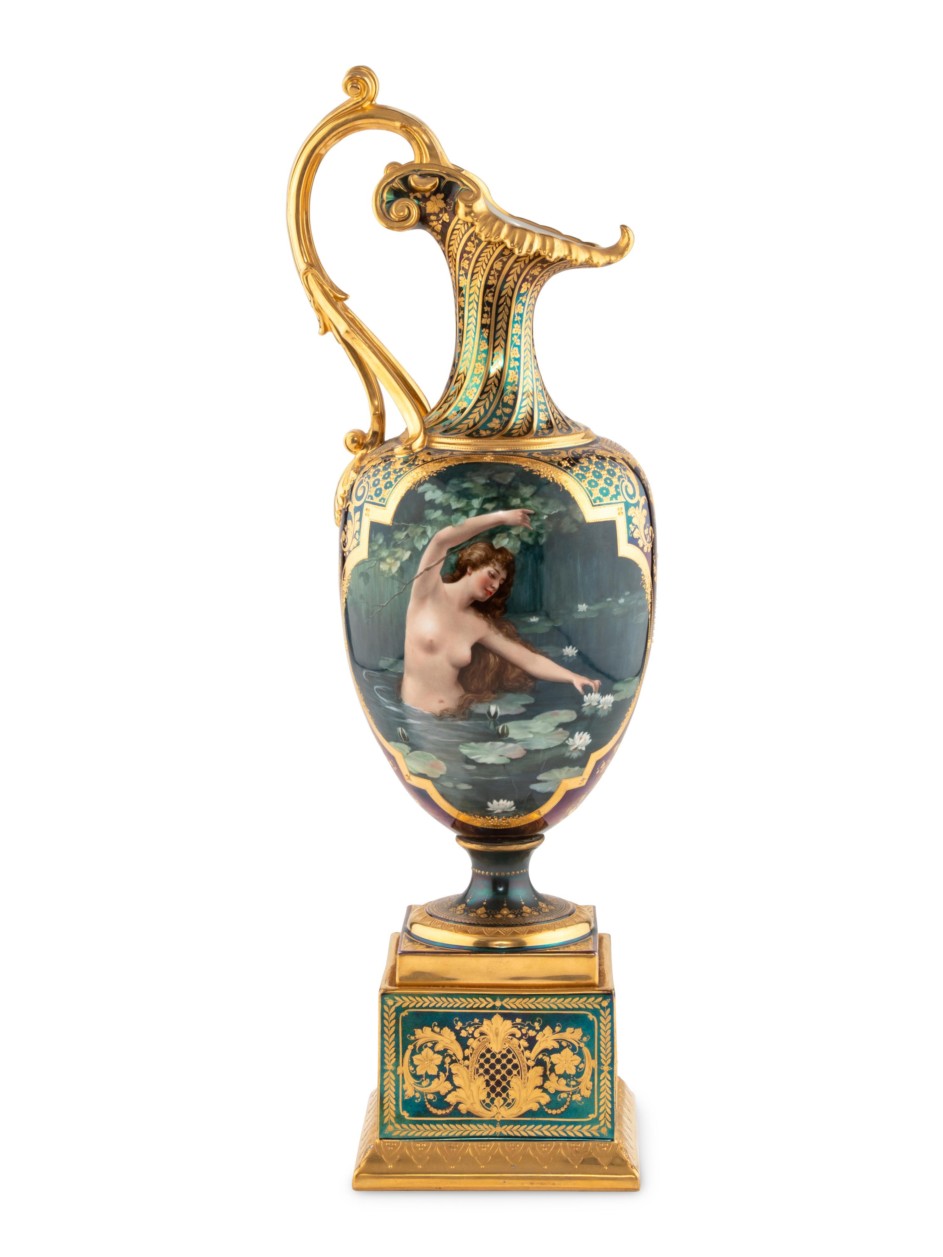 A Vienna Porcelain Ewer