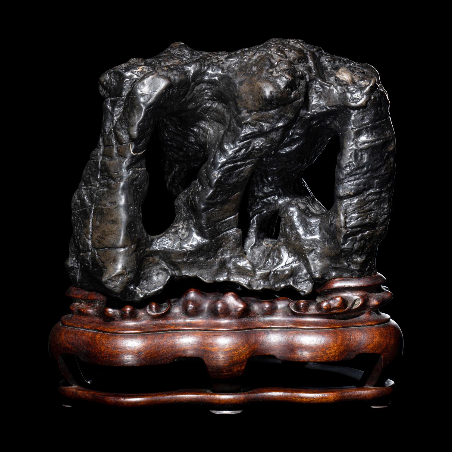 Two Lingbi Scholar's Rocks