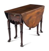 A George II Mahogany Drop-Leaf Table