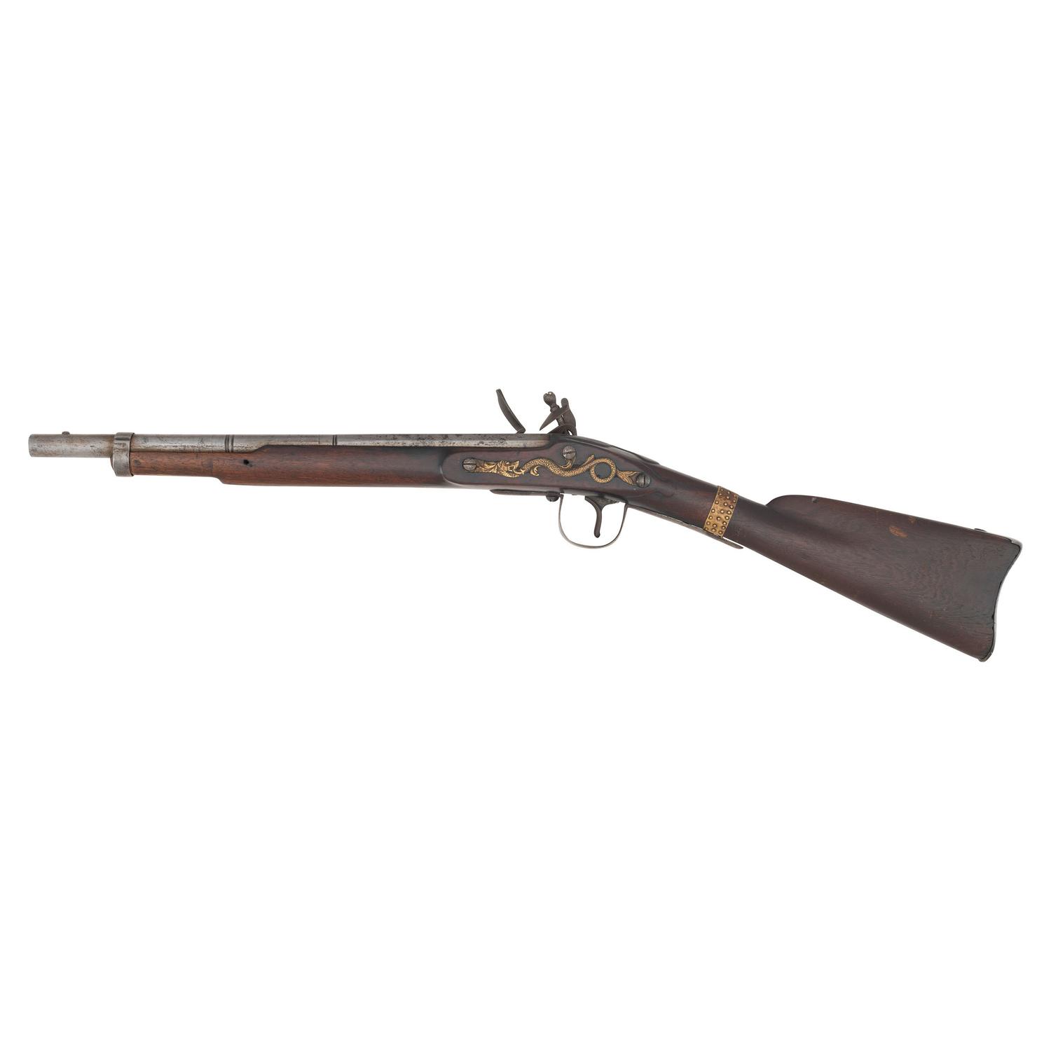 Shortened and Modified Parker, Field & Co. Flintlock Trade Gun