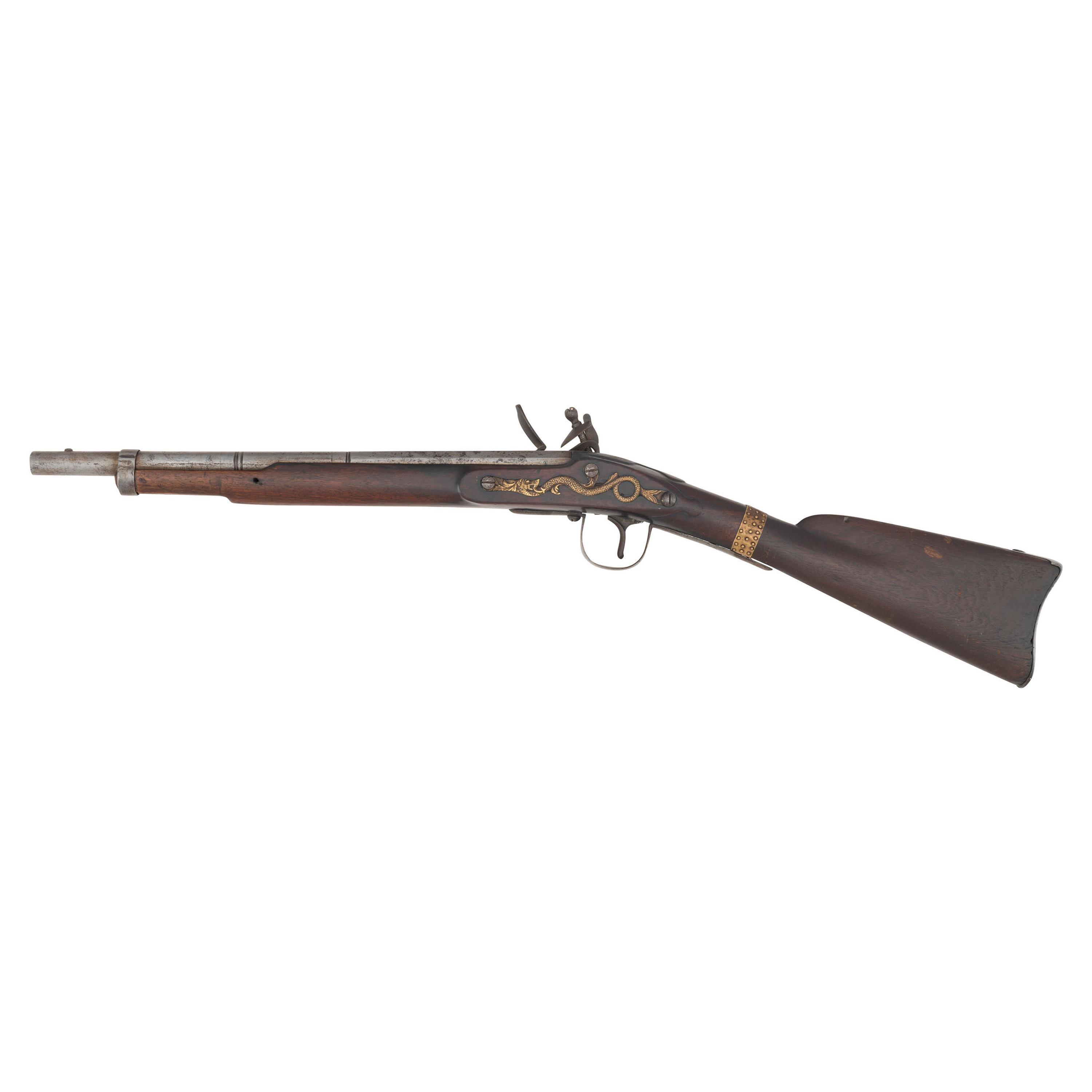 Shortened and Modified Parker, Field & Co. Flintlock Trade Gun