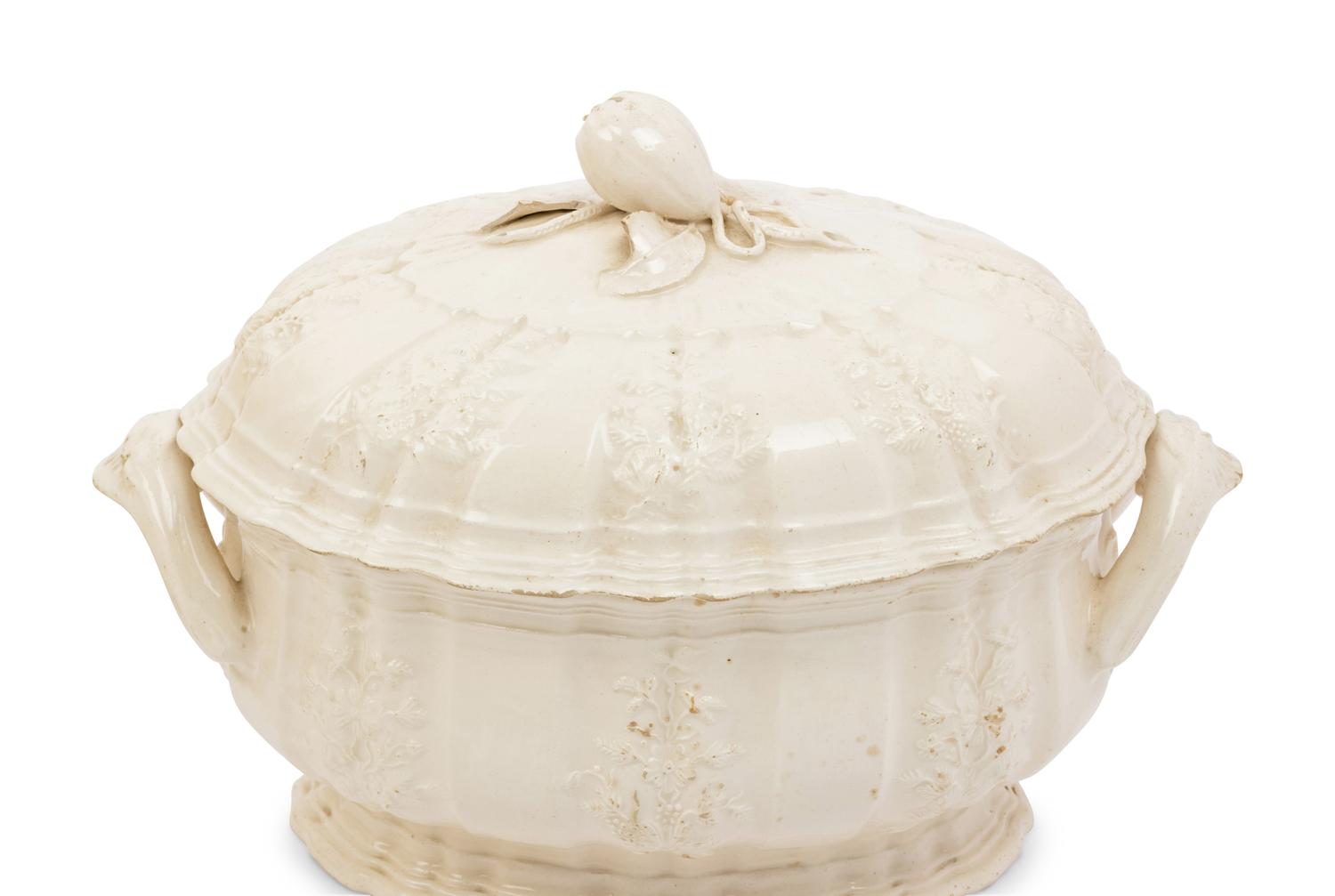 A Collection of French Pont-Aux-Choux Faïence Articles