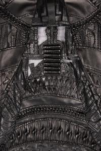 Ralph Rucci Cut and Embroidered Leather Jacket