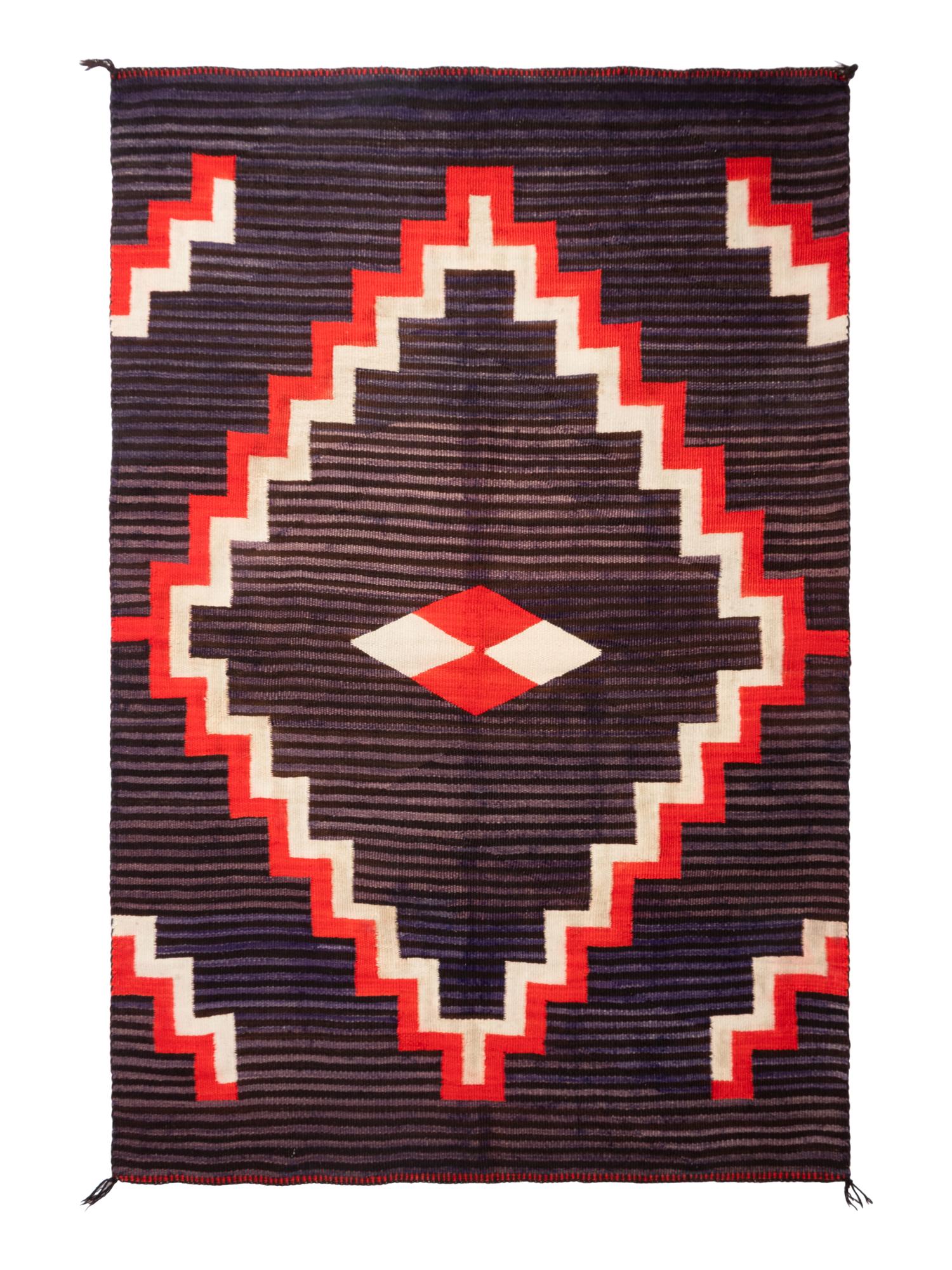 Navajo Moki Pattern Blanket / Rug