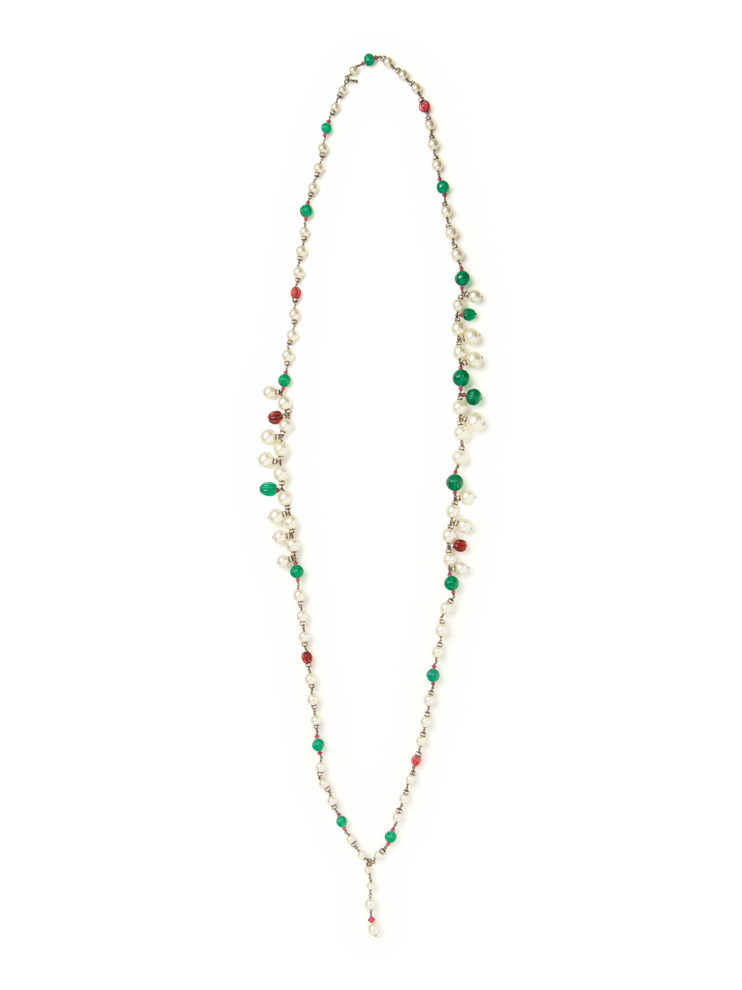 Couture Necklace Attributed to Chanel by Robert Goossens, c. 1954-74