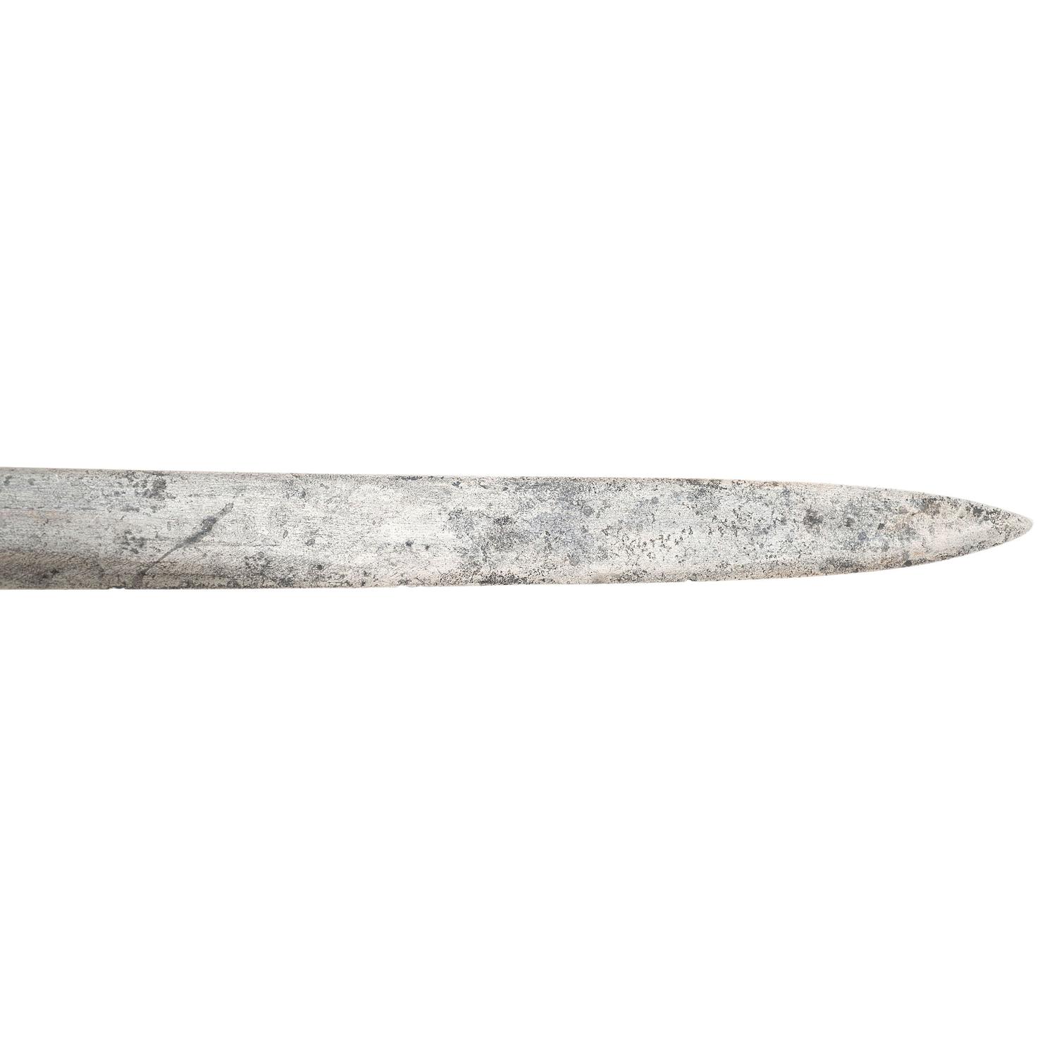 Roby Model 1850 Foot Officers Sword in 1850 Staff & Field Scabbard Presented to Lt. Col. Henry Merwin - 27th Connecticut Volunteers - KIA at Gettysburg