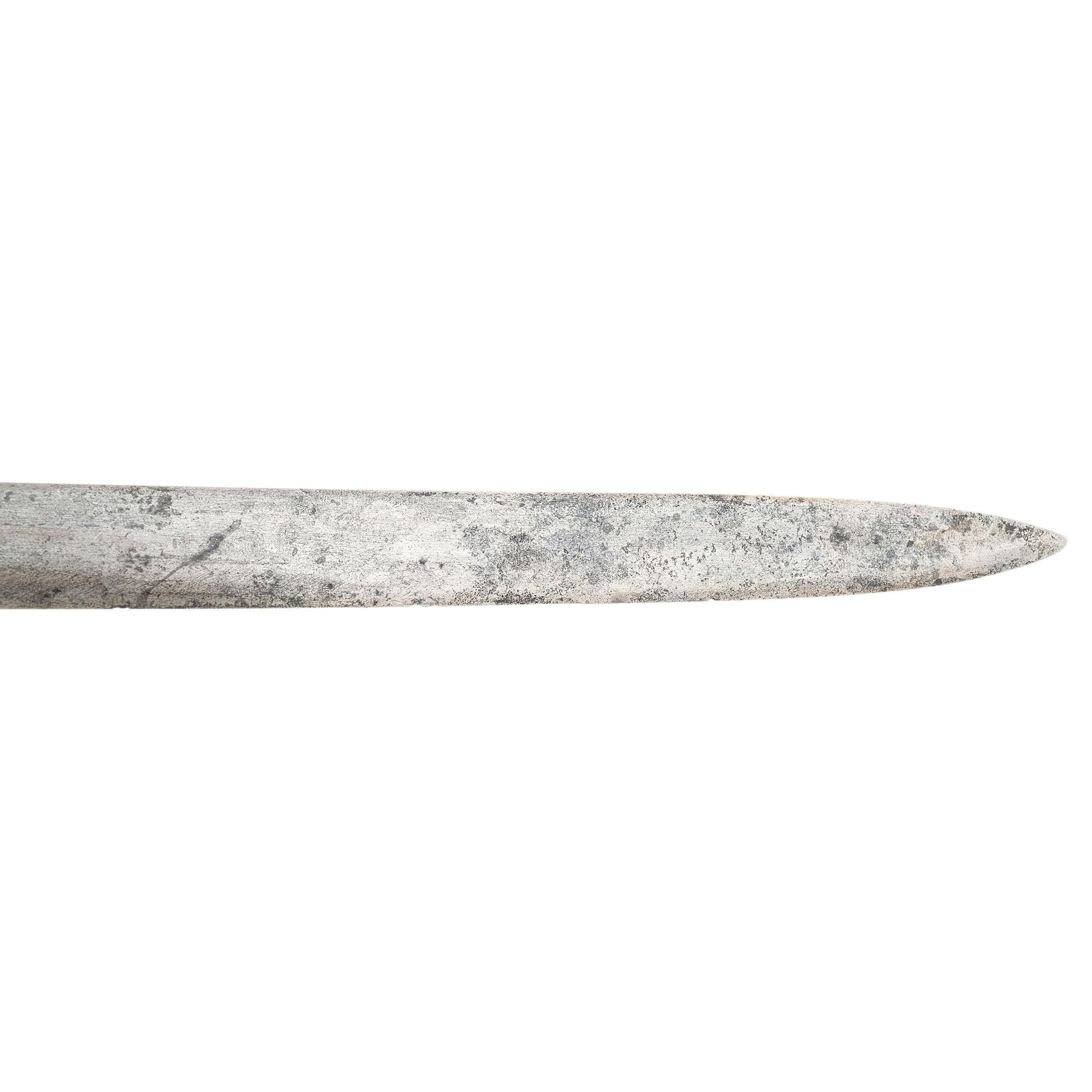 Roby Model 1850 Foot Officers Sword in 1850 Staff & Field Scabbard Presented to Lt. Col. Henry Merwin - 27th Connecticut Volunteers - KIA at Gettysburg