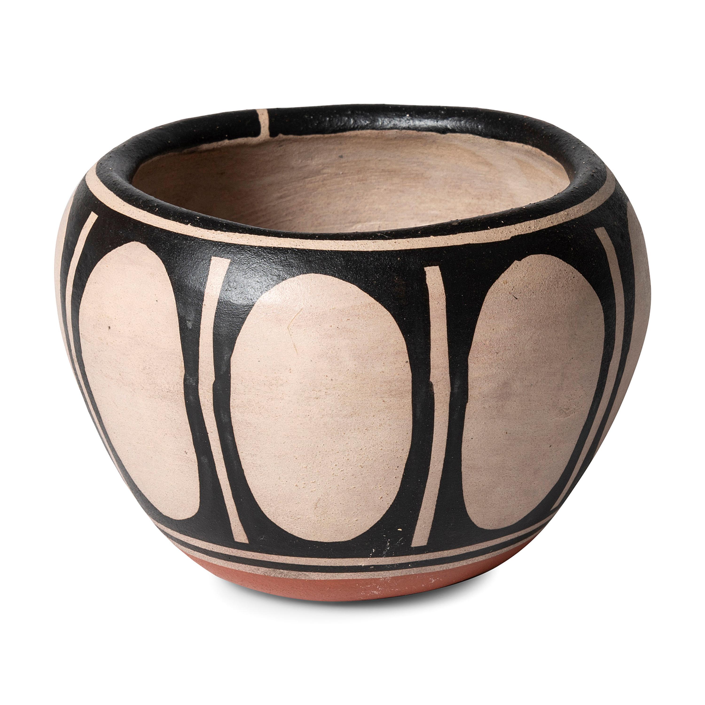 Polychrome Pottery Bowl, with Turtle