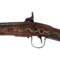 1884 Dated Hudson's Bay Company Percussion Trade Gun by Barnett