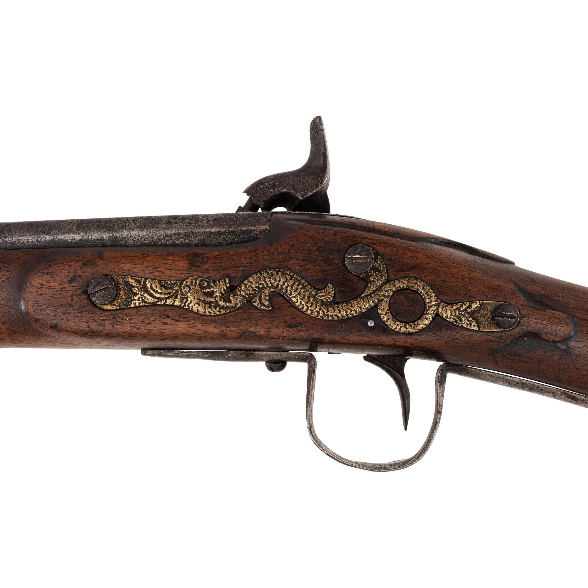 1884 Dated Hudson's Bay Company Percussion Trade Gun by Barnett
