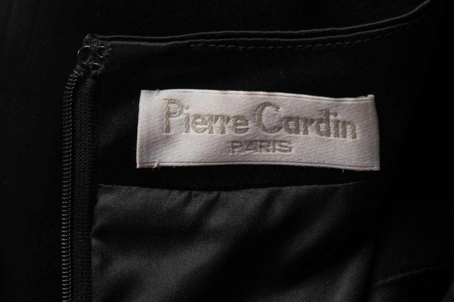 Pierre Cardin Haute Couture Silk Butterfly Gown