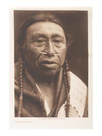 [NATIVE AMERICAN]. CURTIS, Edward (1868-1952), photographer. Spidis - Wishham. On Japanese tissue. [ With :] 2 silver gelatin photographs attributed to Roland Reed.