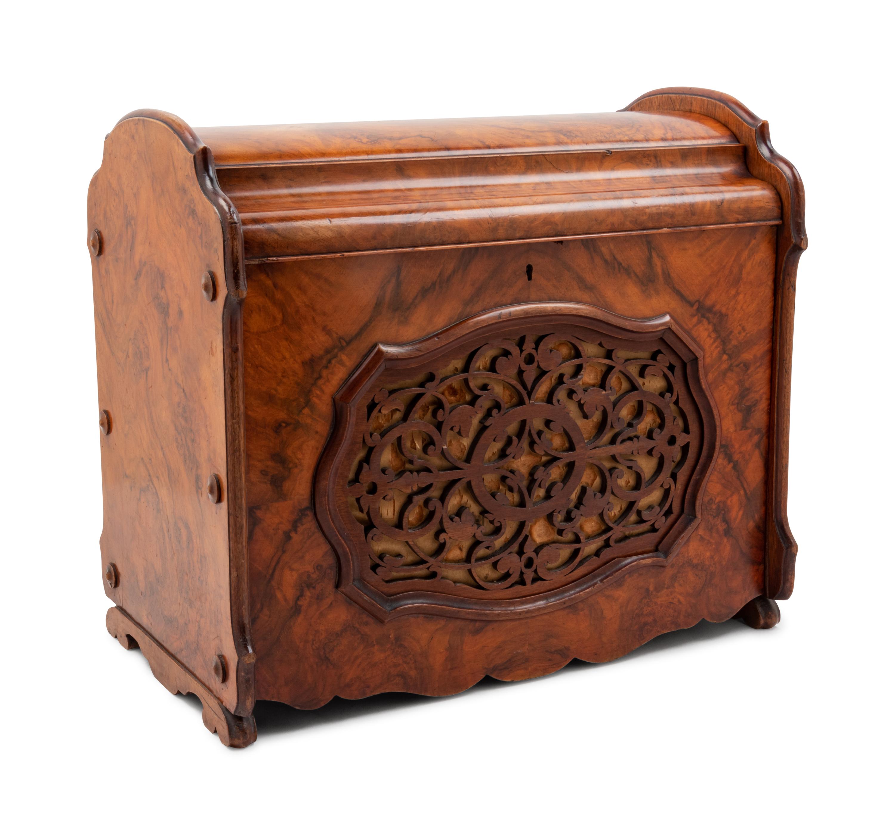 A Victorian Burlwood Cantebury