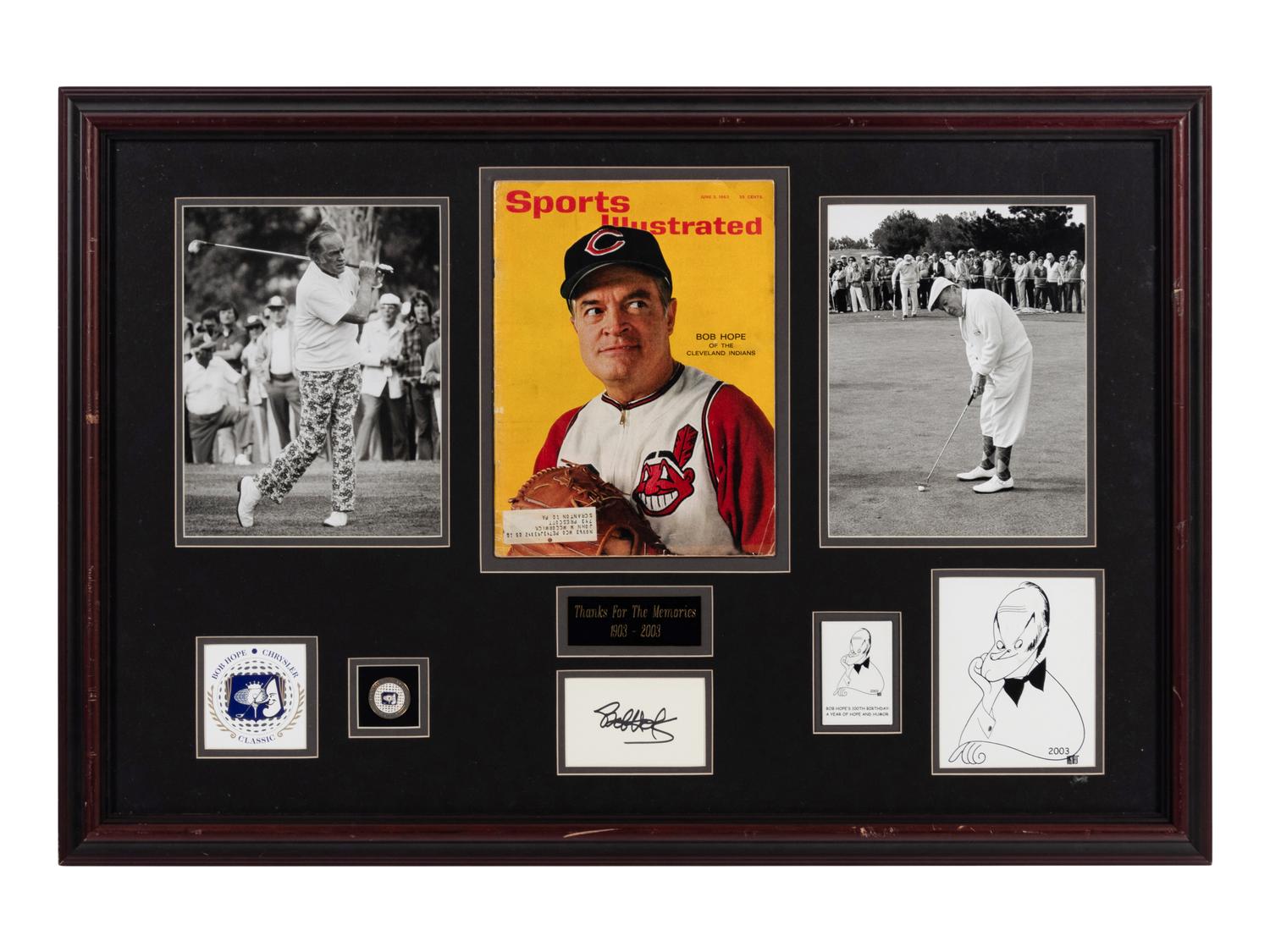 A Group of 20 Celebrity and Sports Personality Photographs Formerly Displayed at Mike Ditka’s Restaurant