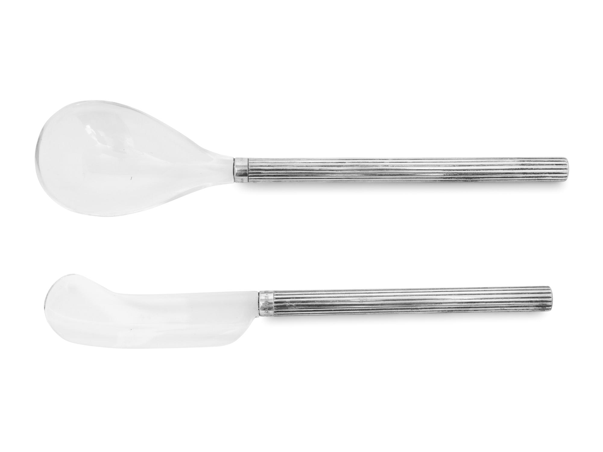 A Cartier Trinity Caviar Service