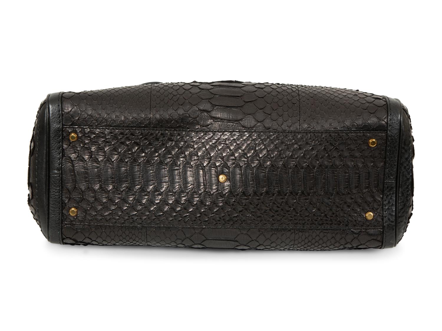Gucci Python Running Tote with GG Hardware