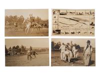 [WESTERN AMERICANA]. A group of 80 RPPCs and photographs of rodeos and cowboys.