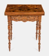 Fold-Over Card Table