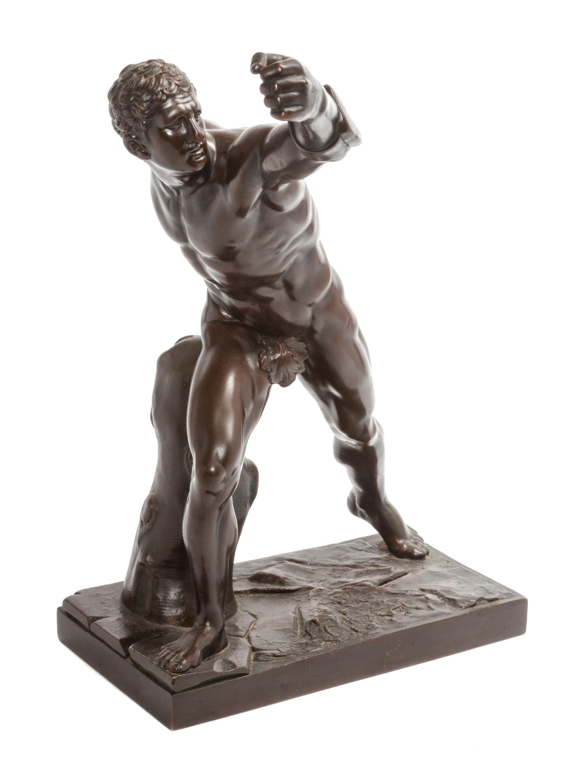 A Continental Paste Figure Height 18 inches.