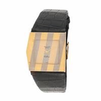 Rolex, Ref. 4912, Ultra-Rare 18K Bicolor Gold 'Cellini' 'King Midas' Asymmetric Case Left-Handed Watch, with Original Rolex Strap, Buckle, & Box