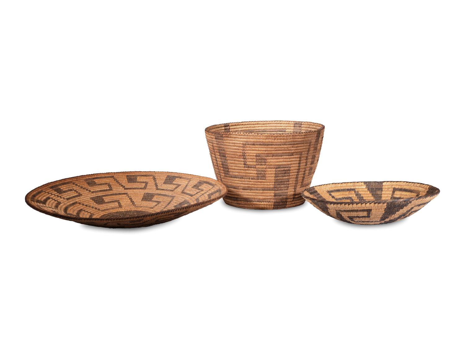 Akimel O'odham Baskets