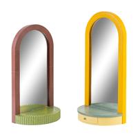 Two Studio Craft Wall Mounted Mirrors by Joshua Goldberg (American, 20th/21st Century)