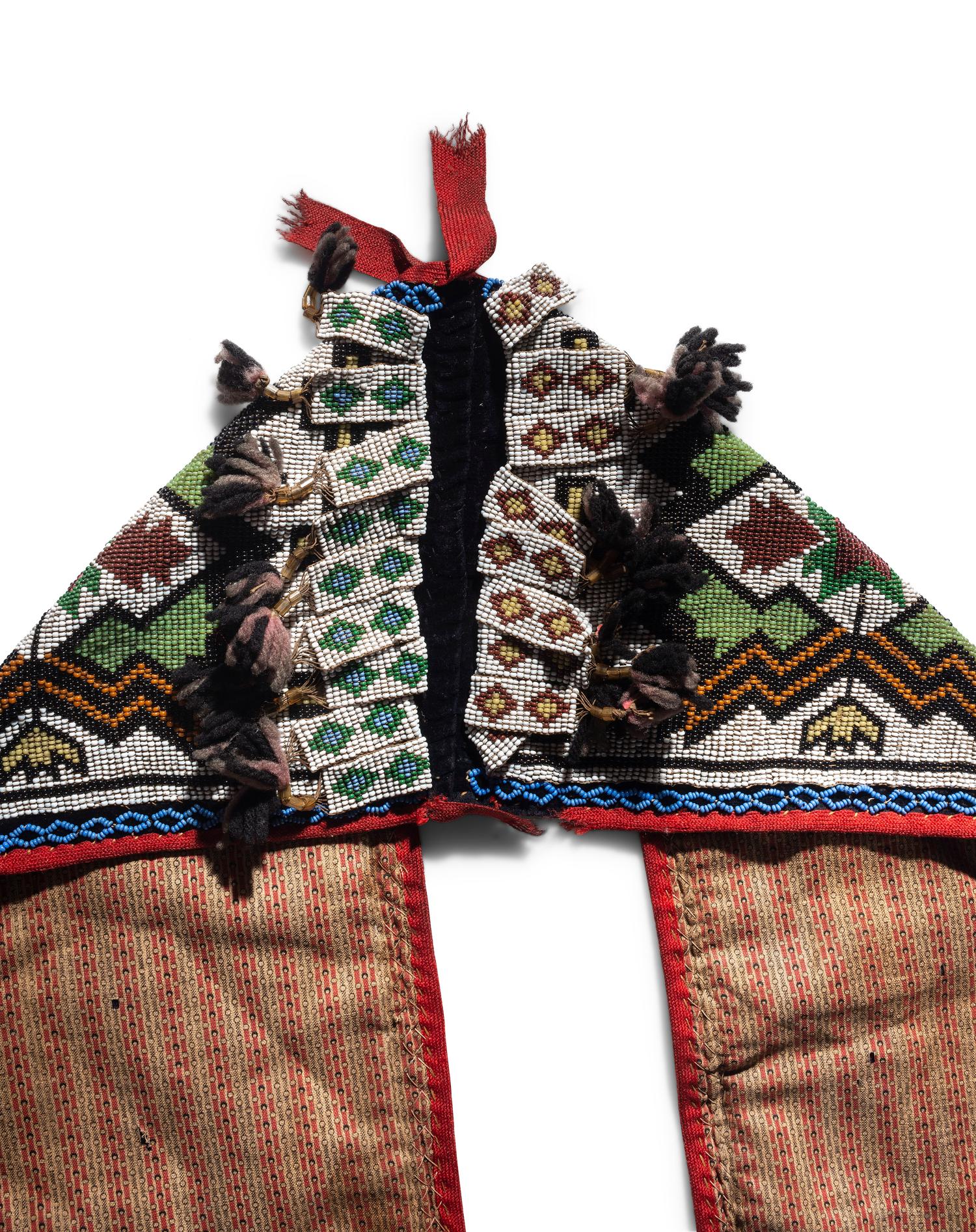 Potawatomi Loom-Beaded Bandolier Bag