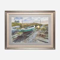 Ranulph Bye (American, 1916-2003) Out For Repairs