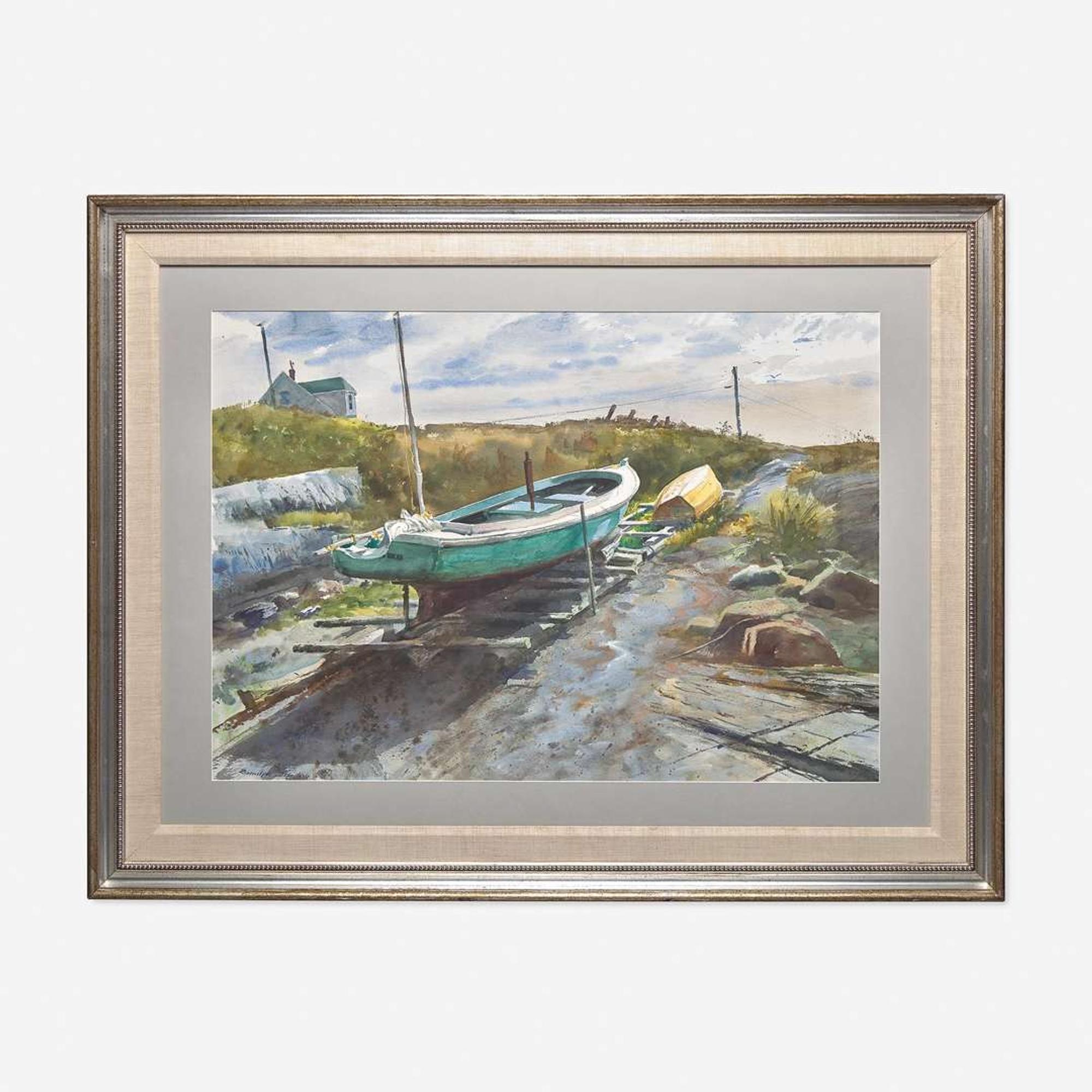 Ranulph Bye (American, 1916-2003) Out For Repairs