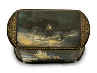Five Russian Lacquer Boxes